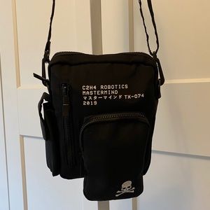 C2H4 X Mastermind Japan “TX-074” Logo Stripe Bag